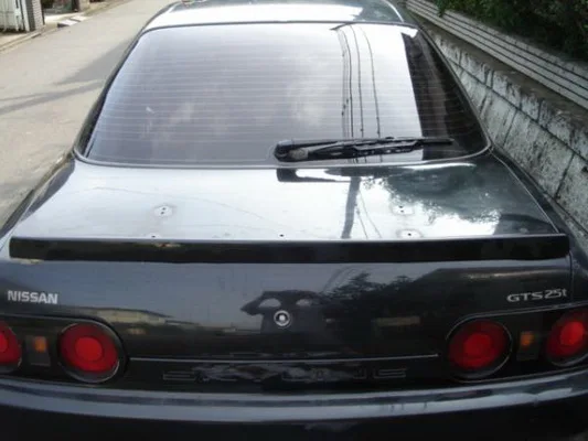 Для Nissan Skyline R32 GTS GTR Nismo Стиль Стекловолоконный ствол спойлер палка на тип FRP