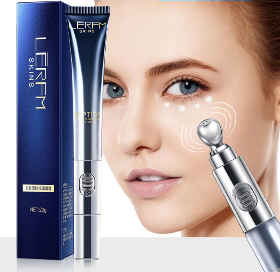 

Polypeptide Bright Eyes Electric Massage Eye Cream Anti-Wrinkle Eye Bags, Puffiness and Dark Circles Eye Cream Eye Massage Cream