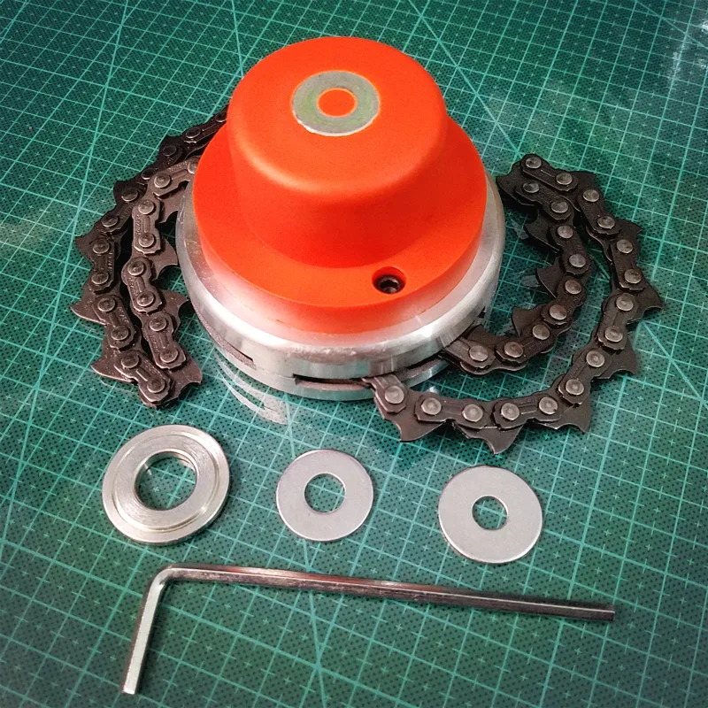 Новая Универсальная катушка для триммера 65Mn с утолщенной цепью детали садовой
