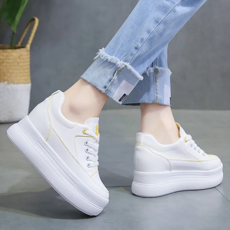 Fujin/Женская обувь на платформе Обувь плоской подошве Повседневная толстом