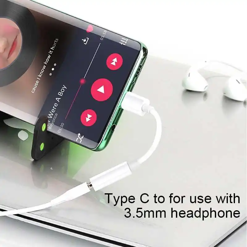 Переходник USB Type C на 3 5 Jack аудиоадаптер для наушников мм Samsung Xiaomi Huawei | Мобильные