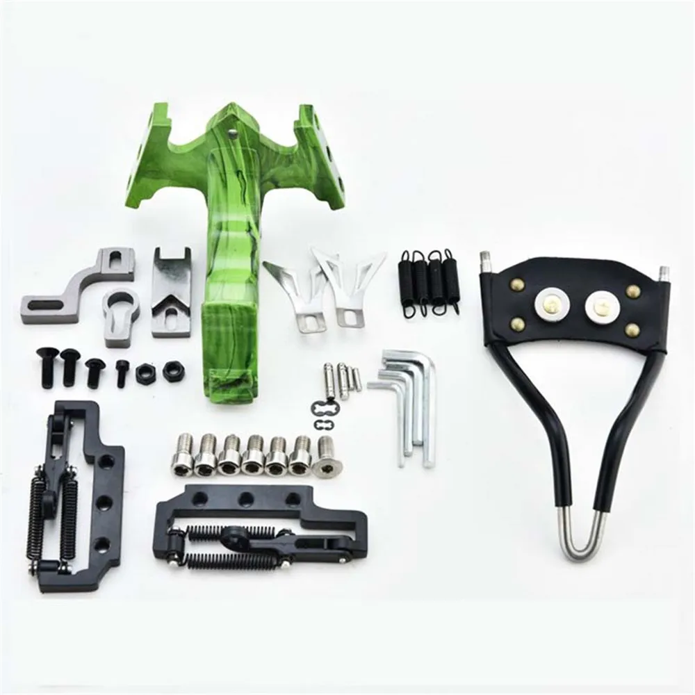 Рогатка Лазерная для охотничьего лука Мощная с резиновой лентой точной стрельбы