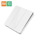 Умный выключатель Xiaomi Mijia, настенный переключатель с однимдвойным открытым двойным управлением, 2 режима