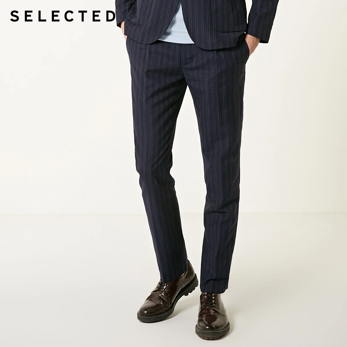 

SELECTED Men's Regular Fit Woolen Suit Pants S|41926B501