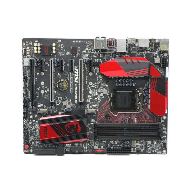 Verkauf Original MSI Motherboard Für Z170A GAMING M7 LGA 1151 DDR4 Für I3 I5 I7 14nm CPU USB 3,0 USB 3,1 64GB Z170 M.2 Desktop Motherboard