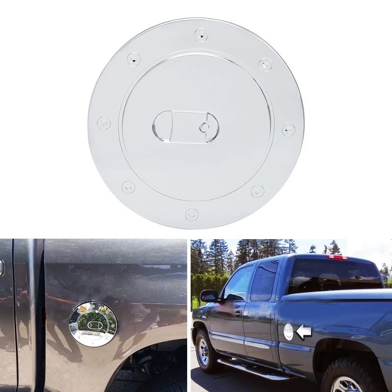 Автомобильные Чехлы На бак наклейка на газовую топливную дверь для Chevy Chevrolet Silverado
