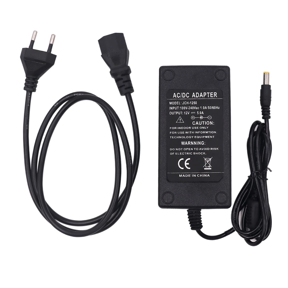 Светодиодный адаптер питания трансформатор переменного тока 100-240 В в постоянный