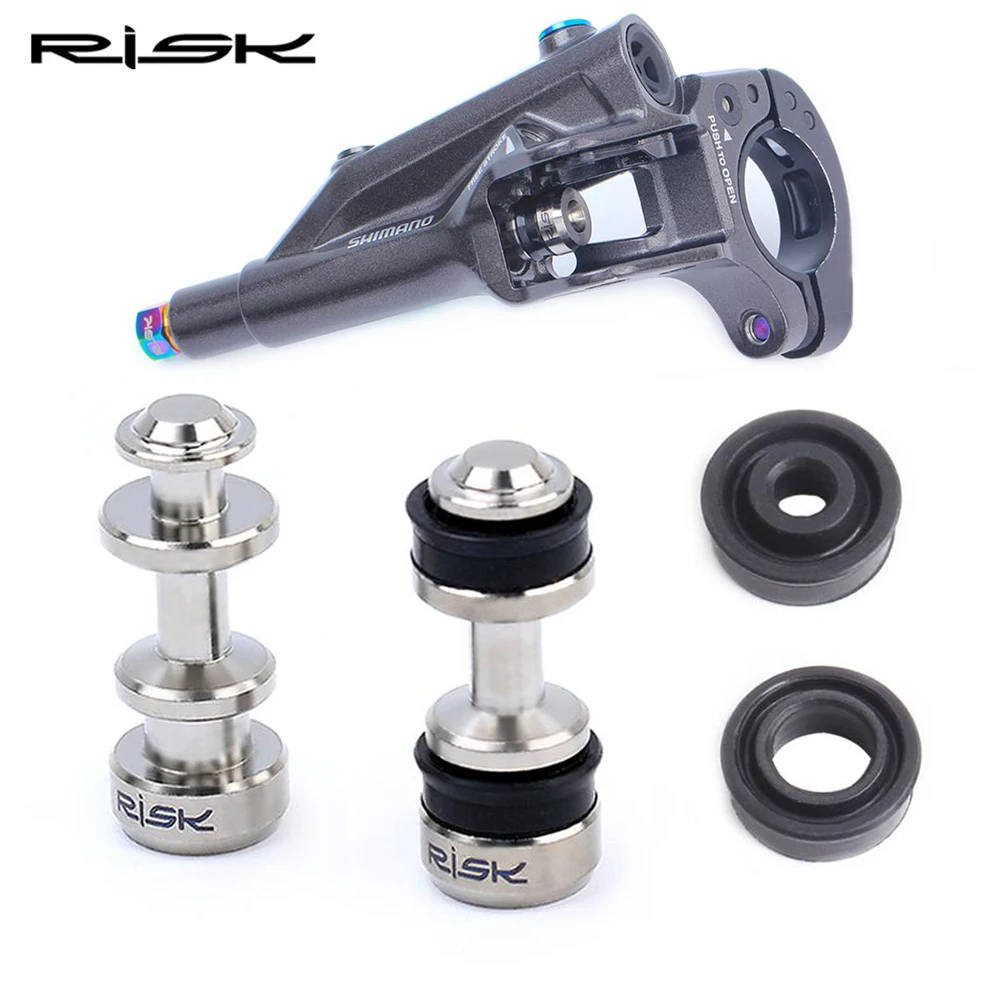 

RISK Titanium MTB Bike Bicycle Brake Lever Piston For Shimano XT M8000 M7000 SLX M785 Disc Brake Piston Rod Repair Cycling Part