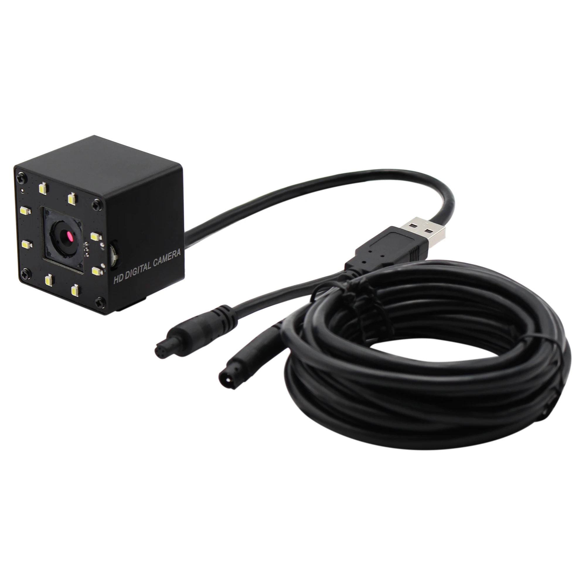 13MP MJPEG 10fps 3840x2880 sony IMX214 Автофокус USB камера Белый светодиодный для дня и ночи