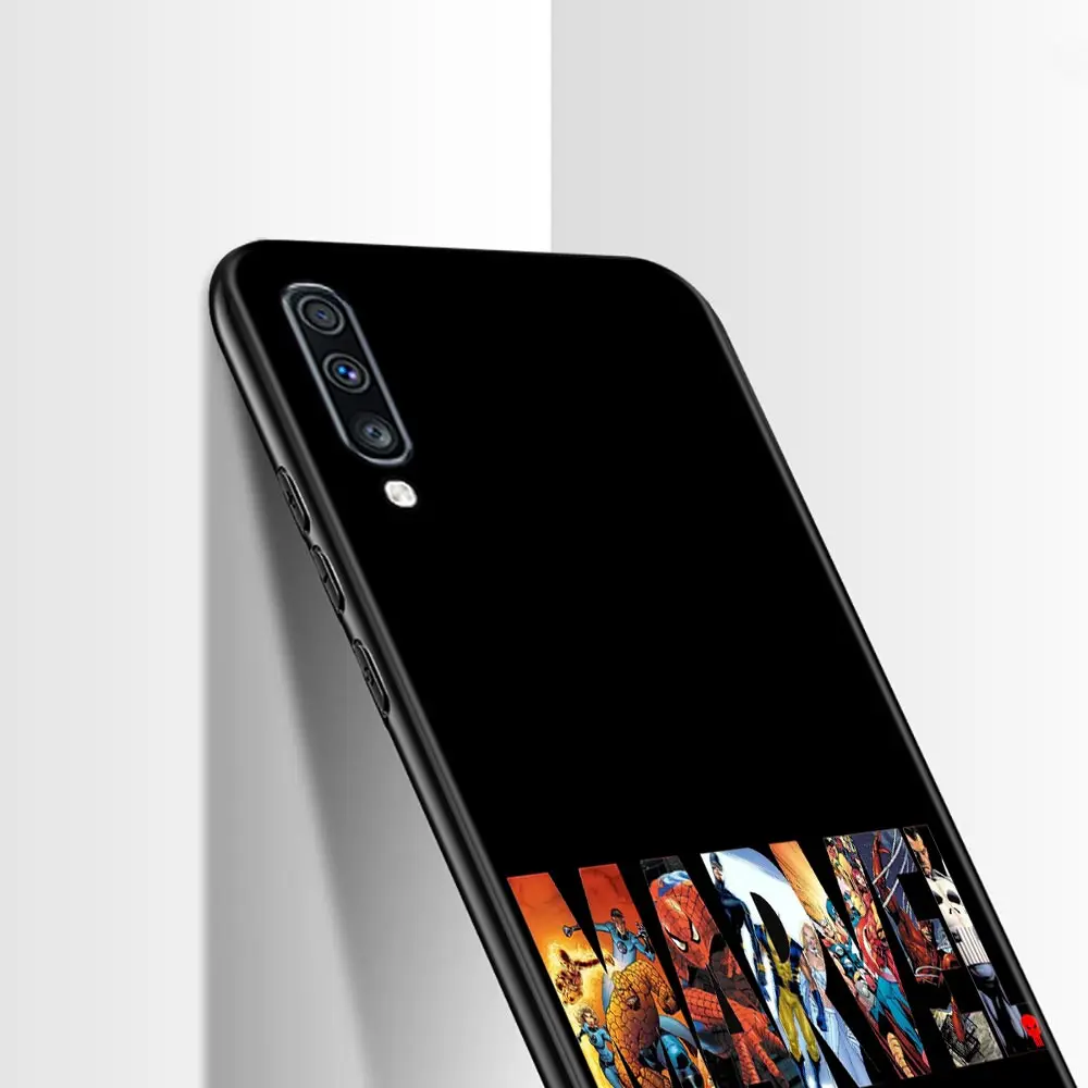 Marvel Avengers Super Heroes Phone Case For Xiaomi Redmi Note 11 10 9 9s 9T 8 8T 7 Pro Max Cover For Redmi K40 9 9A 9C 9T Shell