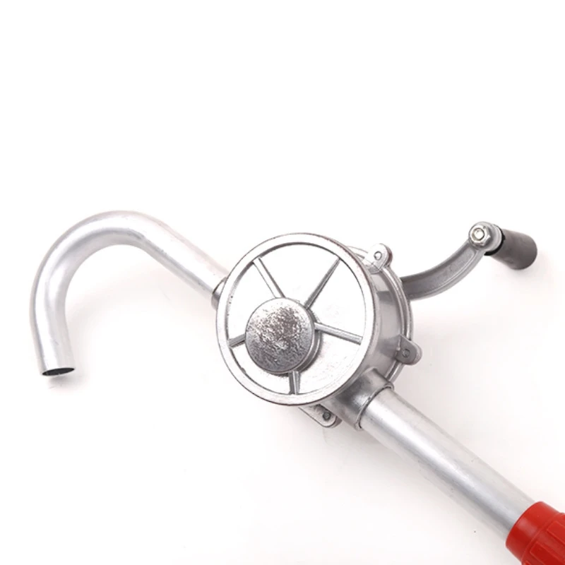 

25MM Motorcycle Hand Rotary Oil Pump Manual Hand Crank Rotary Pump Oil Fuel Transfer for Car Auto Truck Trailer RV Boat Marine E