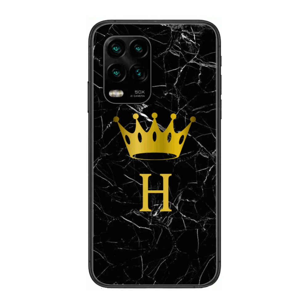 

Goddess crown Phone Case For xiaomi Redmi Note 9S 8 7 6 5 A Pro T Anime Black Cover Silicone Back Pretty senior