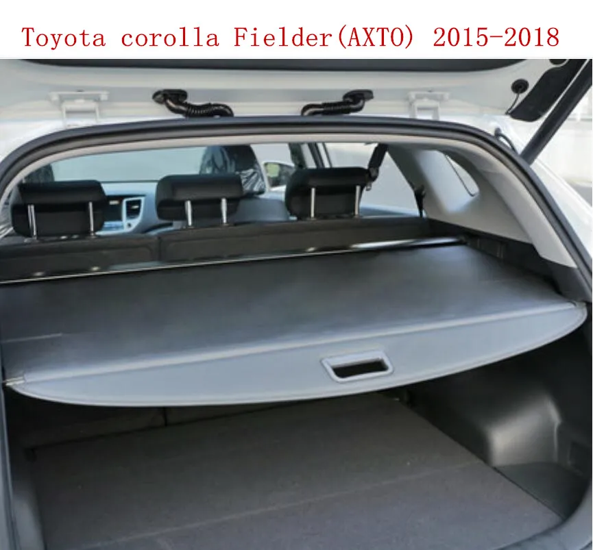 Защитный экран на багажник автомобиля защитный чехол для Toyota corolla Fielder(AXTO) 2015 2016 2017