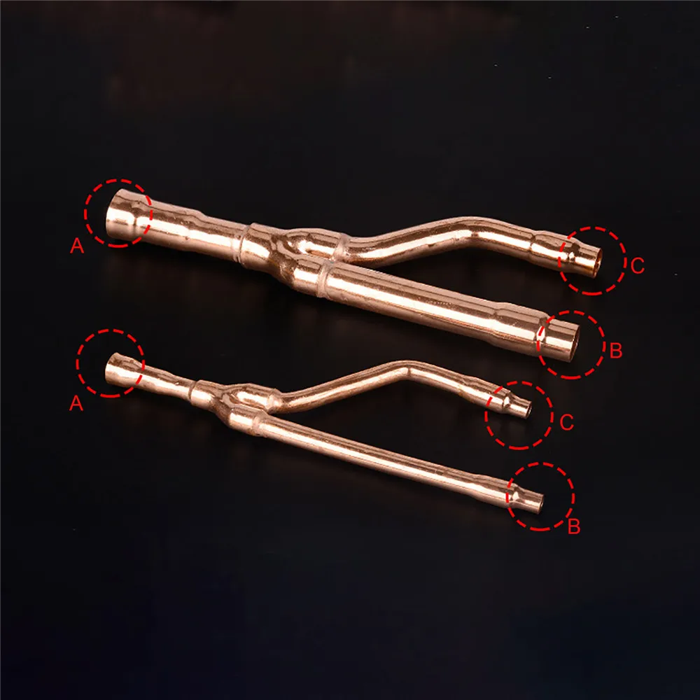 Air Conditioning Splitter Branch Pipe 22T/33T/72T Welding for Daikin Center Conditioner Parts | Бытовая техника