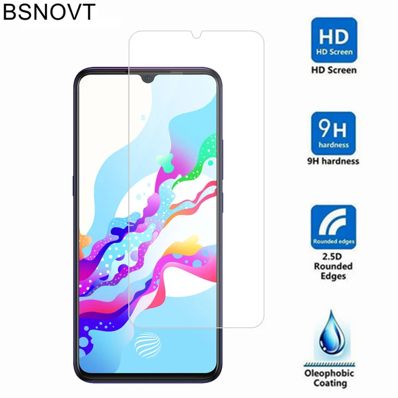 2 uds para vidrio Vivo Z5 Protector de pantalla del tel&eacute;fono pel&iacute;cula de vidrio templado para Vivo Z5 de vidrio para Vivo Z5 V1921A V1921T 6,38 pulgadas BSNOVT-0