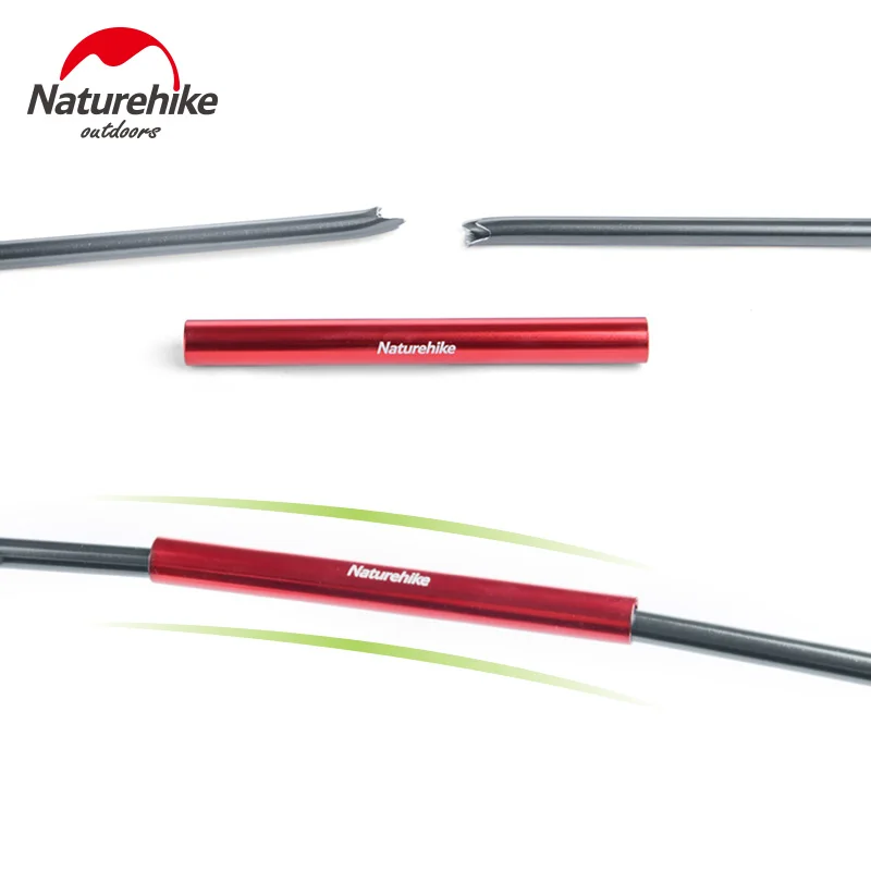 

Naturehike 4pcs Emergency Repair Pole Camping Tent Rods Aluminium Awning Rod Tent Tube Tent Pole Repair Tubes