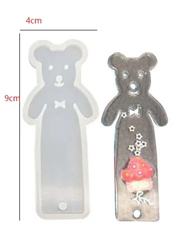 3 S Hug bear Силиконовая форма для бетона, литьевая гипсовая форма, керамическая глина, ремесло, ароматерапия, Автомобильный декоративный аромат, Каменная форма, vestie concret - Цвет: 3 S Hug bear