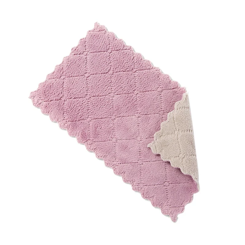 Водопоглощающая ткань для посуды двухцветная Двусторонняя впитывающая плотная