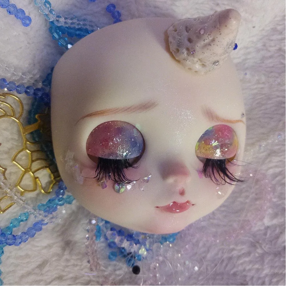 Blyth кукольная лицевая пластина для diy вашего макияжа blyth включая заднюю панель
