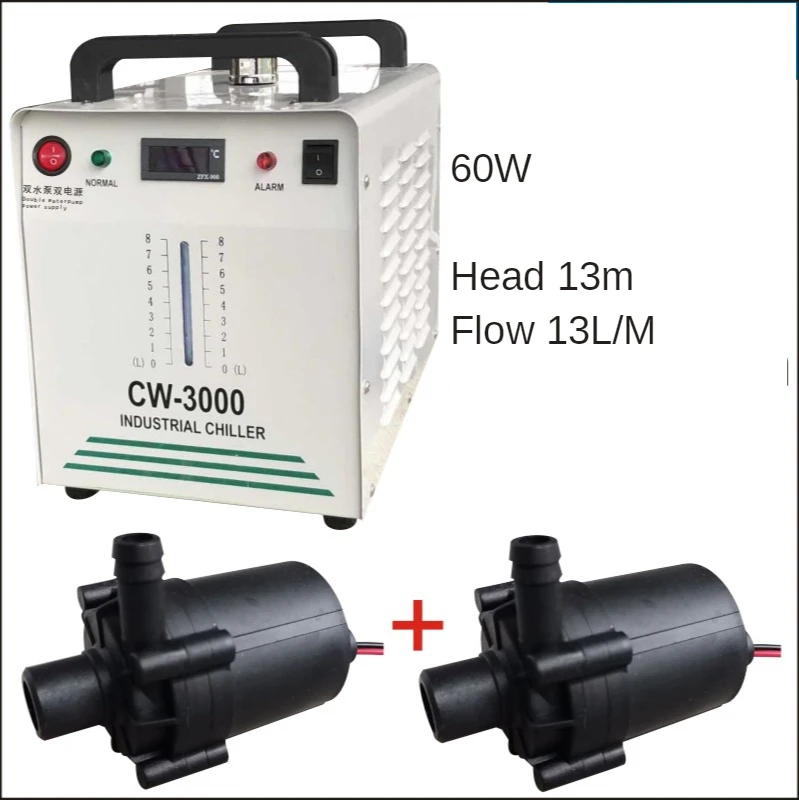 220V CW-3000 не держащий тепло промышленный охладитель воды для CNC лазерный гравер