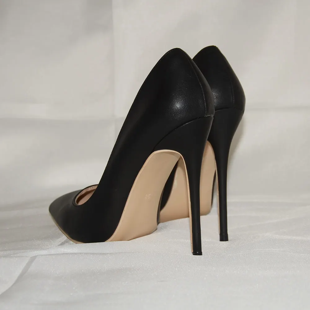 Женские туфли лодочки Veowalk на высоком каблуке 12 см с острым носком 2020|chaussure