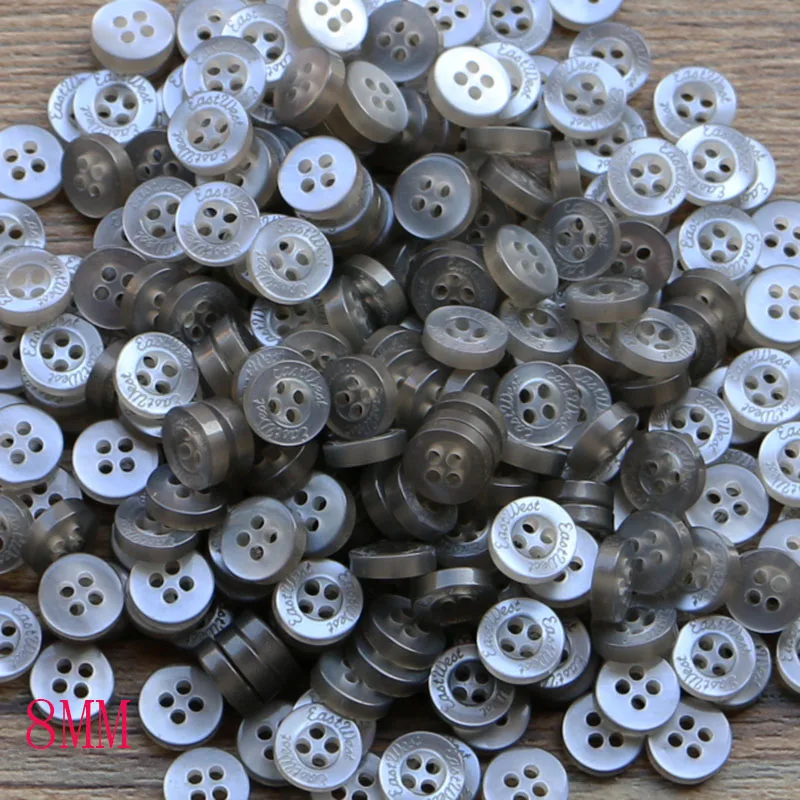 100 pieces of resin button clip round mixed four hole suitable for clothing DIY bag accessories | Дом и сад