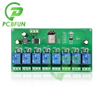 dc 5v7 28v power supply esp8266 8 way relay module esp 12f wifi development board 4m byte flash for arduino ide ac 250v dc 30v