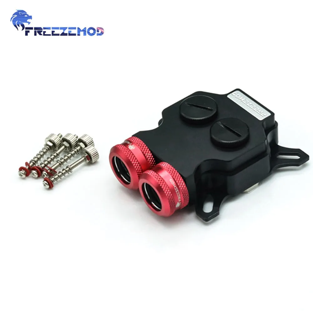 Медный водоблок для видеокарты FREEZEMOD VGA Core Cover Cooler для отверстия с шагом 43мм-53мм/53мм-62мм GPU.