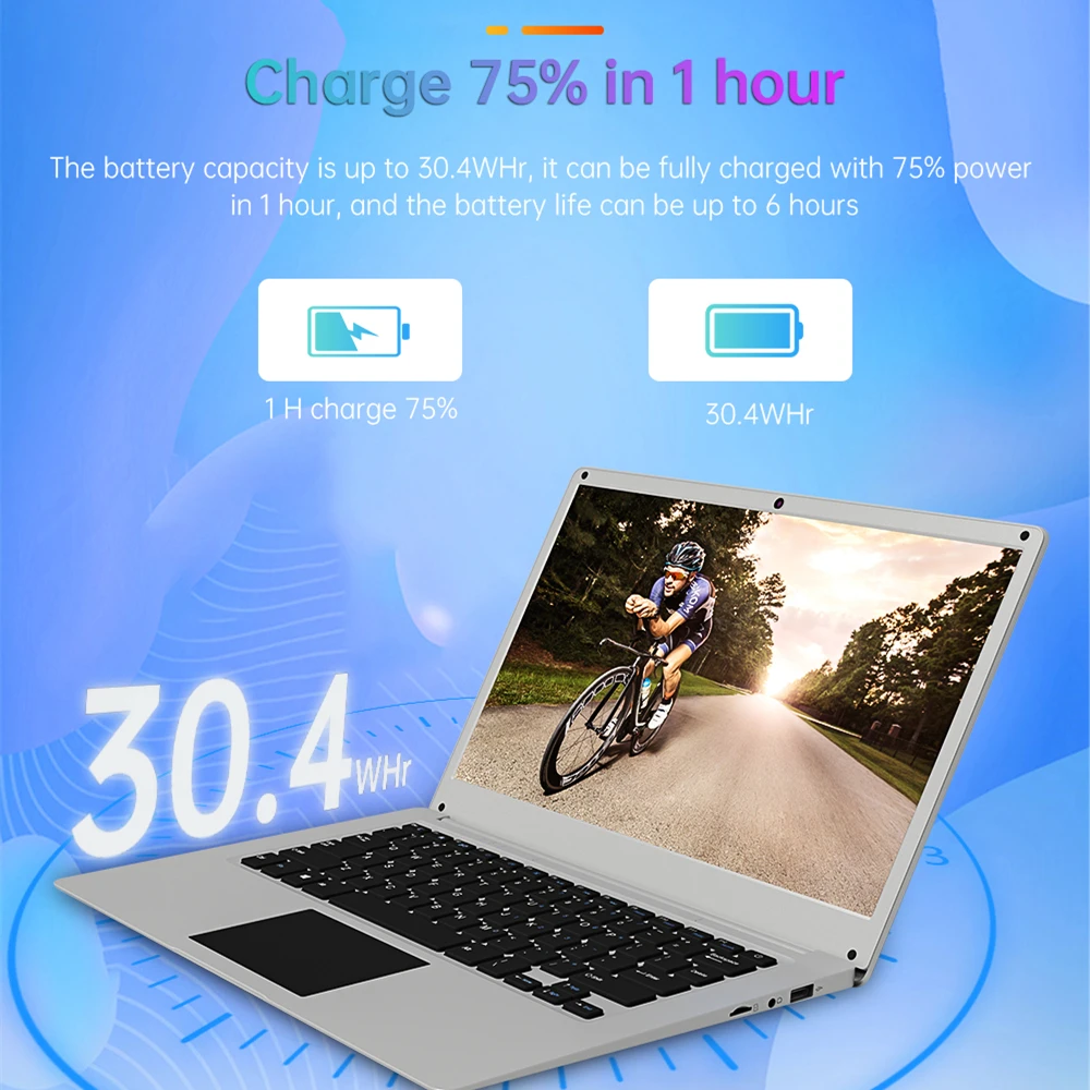 KUU SBOOK M -2 13 3 дюйма студенческий ноутбук 6 ГБ ОЗУ 128 Гб SSD для intel E3950 четырехъядерный