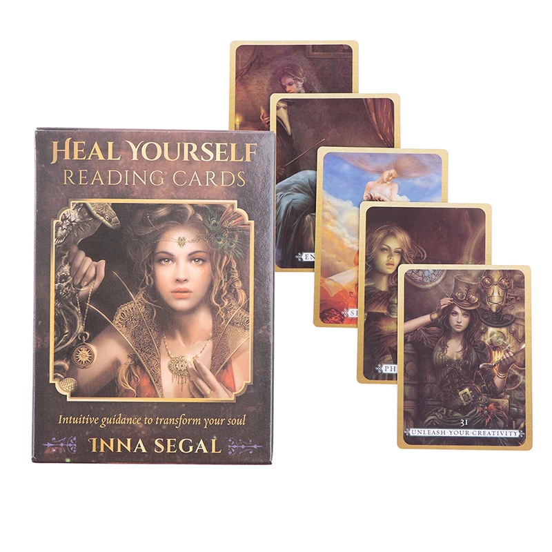 

36 Cards Heal Yourself Reading Cards Intuitive Guidance To Transform Your Soul Tarot Board Game Oracle Playing Card