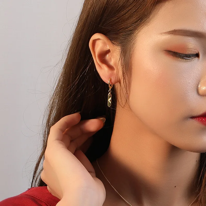 100% 925 пробы Серебряная Ушная клипса серьги для девочек подарок на день рождения