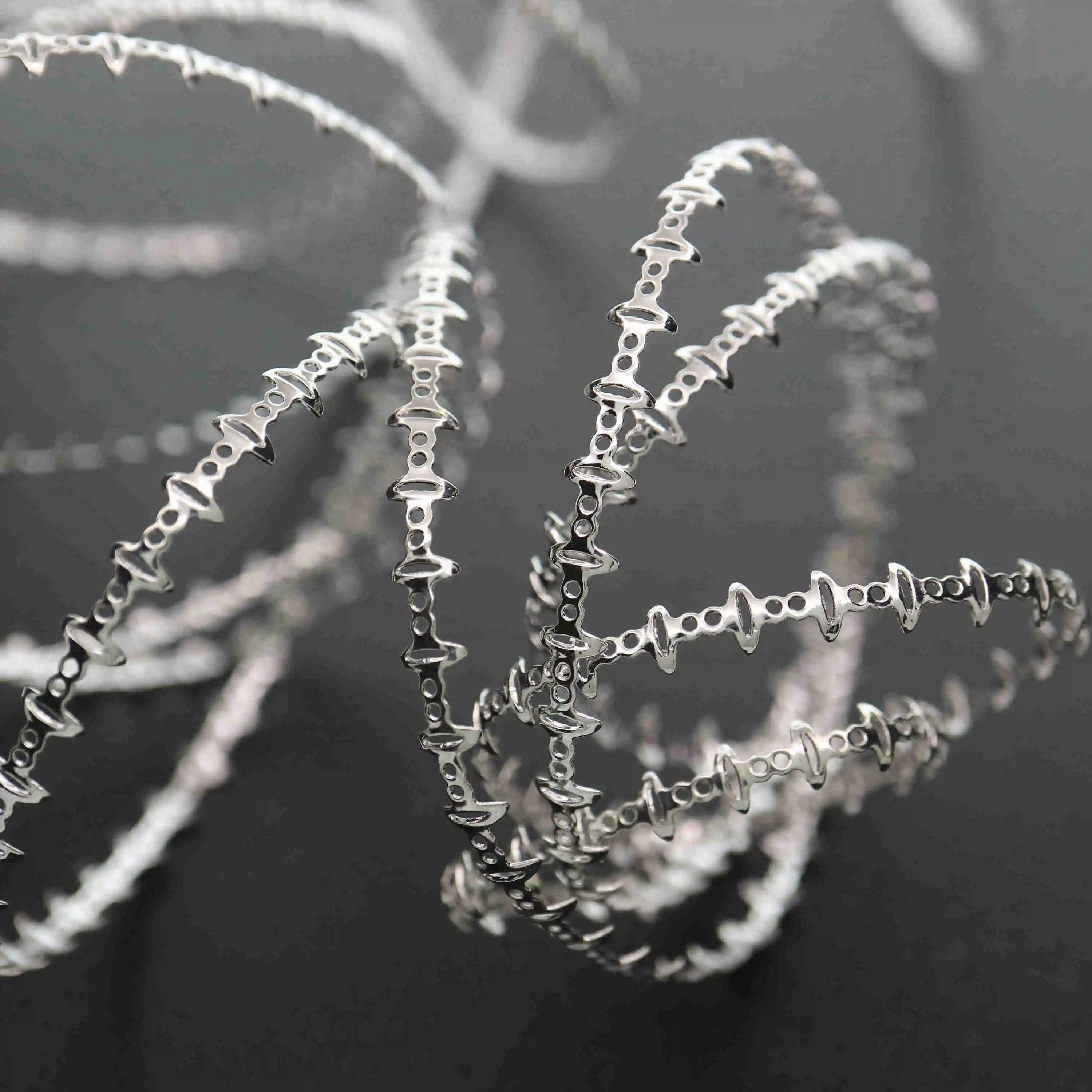 Silver Винтажный стиль сырой латунный серебряный золотой тон корона Камень Кабошон оберточная проволока специальные DIY Результаты 1505019 - Цвет: Silver