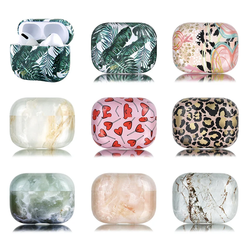 

Marble Pattern Cases for Apple Airpods Pro 2/1 Case Cover Earphone Protective Fundas Funda for Airpod Air Pods Pro 2 Coque Etui