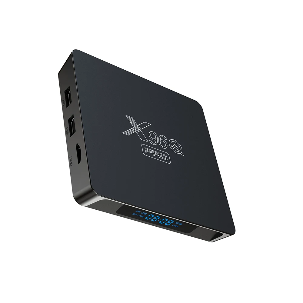 10 шт. X96Q PRO android smart tv box allwinner h313 четырехъядерный 2G 16gb 4k 3d X96 Q телеприставка