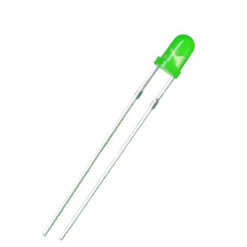 Светодиодные бусины 3 мм F3 с круглой головкой красный зеленый синий желтый