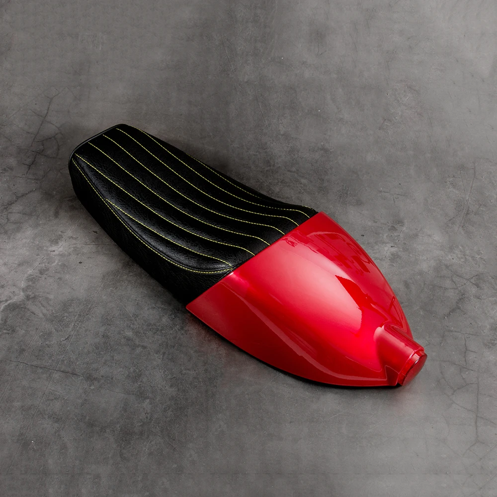 Универсальная винтажная мотоциклетная Подушка 64 см сидение для кафе-рейссера