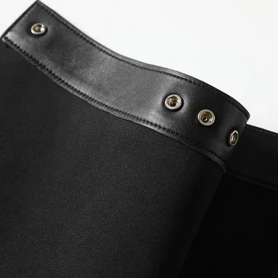 

2021 Women New Genuine Real Sheep Leather Skirt H48