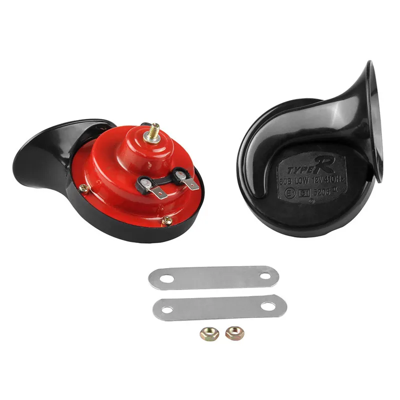 

Hot Sale Long Life Time Car Horn Loud Sound Snail Horn 12v Car Styling Parts Tungsten Point Manganese Steel Auto Horn