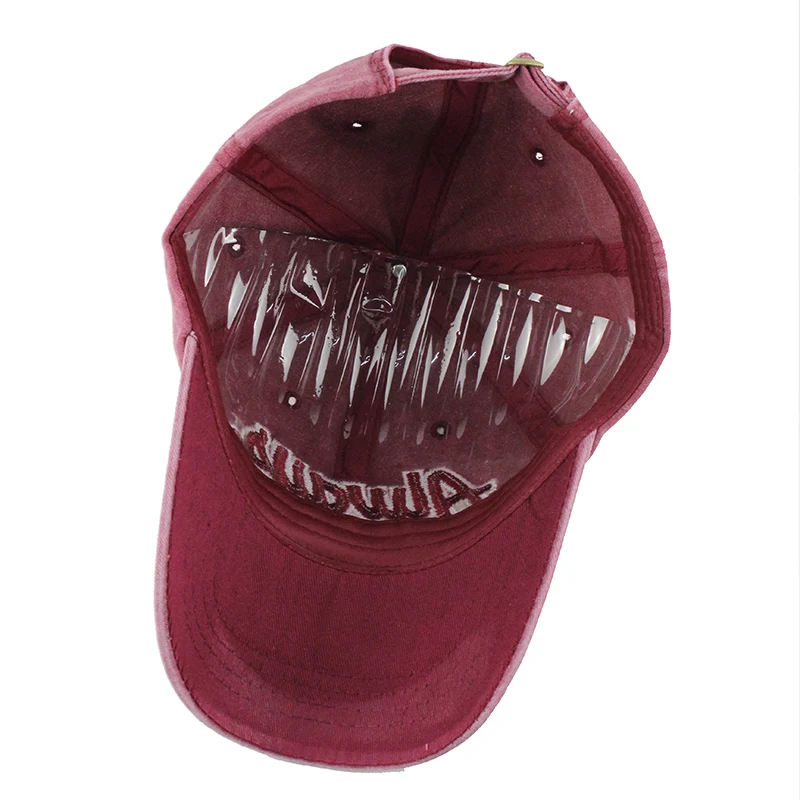 Бейсбольная кепка RoxCober из потертого хлопка с вышивкой snapback для мужчин и женщин