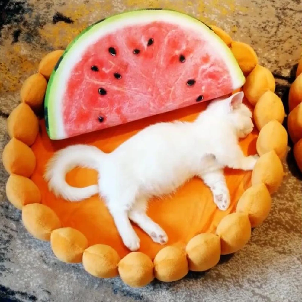 Hoomall кровать для питомца собаки кошки флисовый домик яйцо пирожное подушка