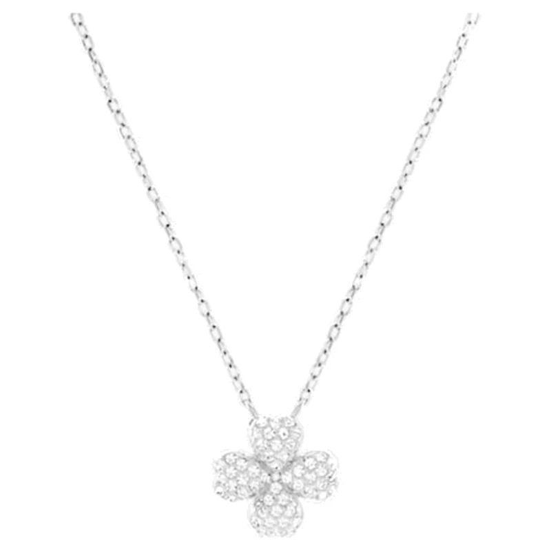 

Classic Fashion Pendant Necklace Clavicle Chain Heart-shaped Crystals Zircon Simple For Women Party Anniversary Jewelry Gifts