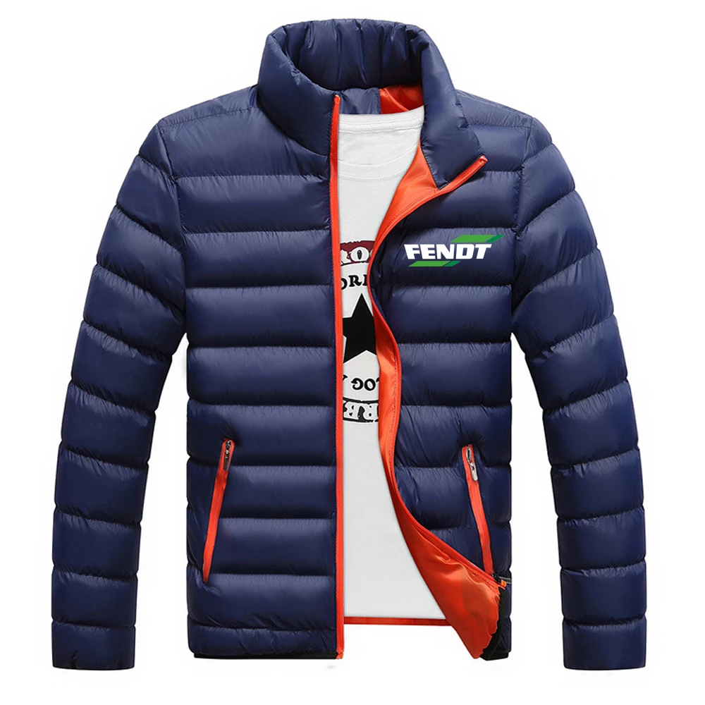 

2021 Autumn Winter for Fendt Car Logo Zipper Jacket Trend Coats Fleece Warm Casual Padded Harajuku Sweatshirt Man Hip Hop Tops