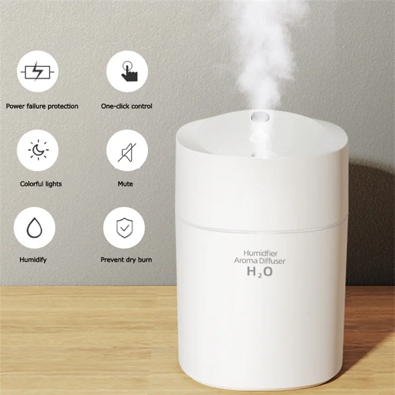 

Mini Humidifier Ultrasonic USB Aroma Air Diffuser Soothing Light Aromatherapy Humidificador Home Difusor Air Purifier Mist Maker