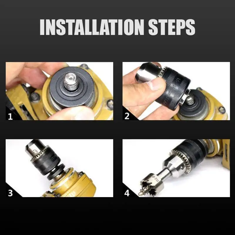 

Angle Grinder Electric Drill Conversion Collet Angle Grinder Hand Drill Adapters HFD889