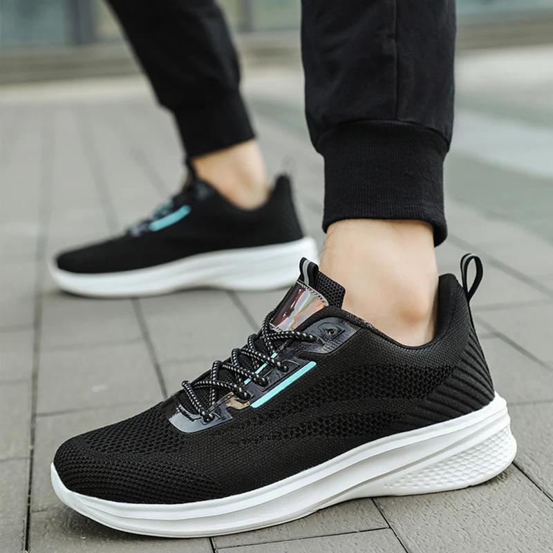 Кроссовки мужские дезодорирующие Вулканизированная нескользящая обувь дышащие