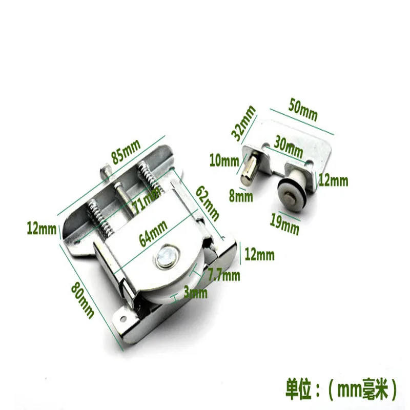 Тяжелая раздвижная дверь для гардероба верхнее дно подвижное колесо подвесной