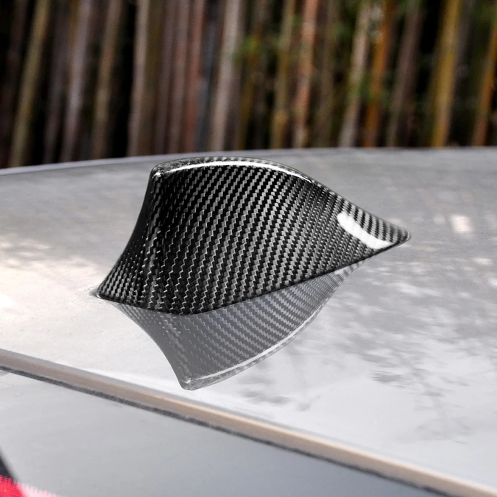 Аксессуары Крышка антенны из углеродного волокна Shark Fin отделка для BMW E90 E92 M3 F20 F30
