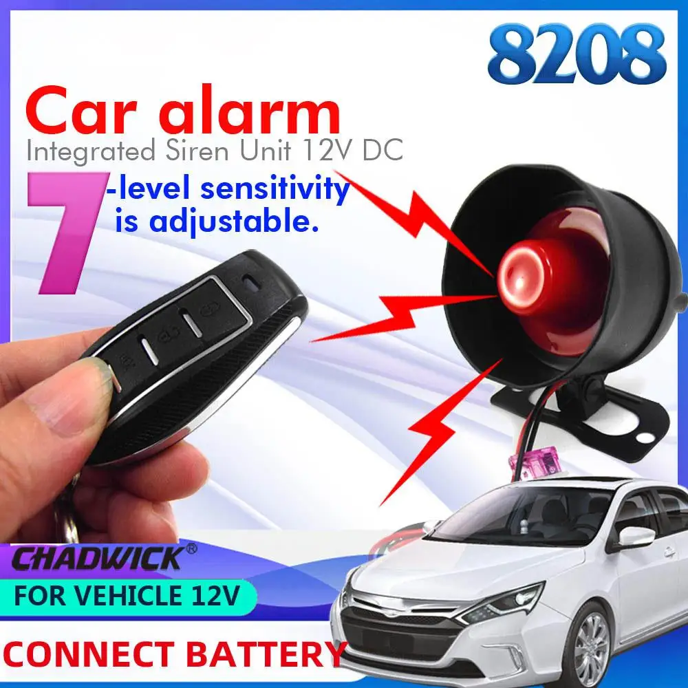 Vehemo Auto Vibration Alarm Car System NEW Moto Motorcycle Truck for Burglaralarm Antitheft Vehicles Device | Автомобили и