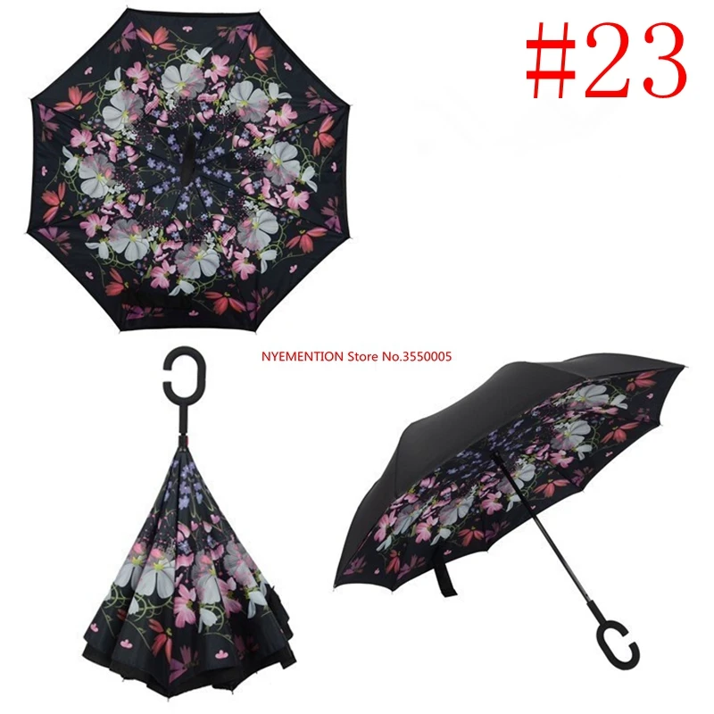 80 шт. двухслойный складной зонт для защиты от дождя и солнца 36 цветов|Зонтики| |