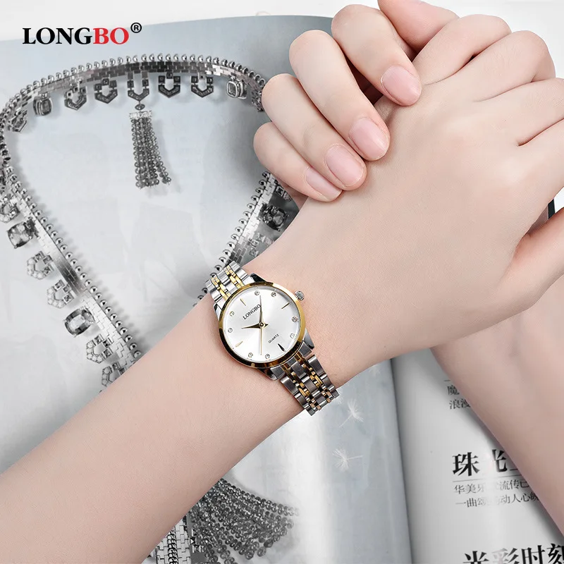 

LONGBO/Long Bo 80322 contracted leisure sports students watch a pair of men and women lovers watch watch